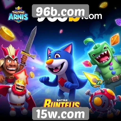 Jogos mais populares disponíveis no 96b.com