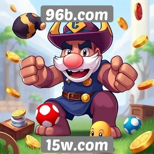 Variedade de jogos oferecidos por 96b.com